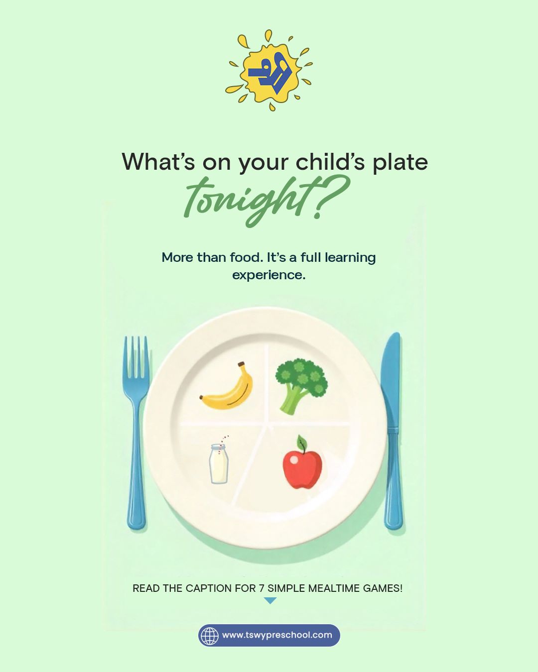 Think dinner is just about eating? Think again…
Every meal is a chance to bond, build, and boost your child’s brain — no screen required!
Try these easy, screen-free games at the dinner table tonight:
Guess the Food (with eyes closed!)
A-B-C with Apple, Banana, Carrot
Let your child “plate” the meal
Talk about one new word
Mix Hindi & English (“roti” + “bread”)
Sing a silly food rhyme
Turn broccoli into trees — let them imagine!
No tools. No tech. Just tiny activities with BIG impact on language, imagination, and emotional connection.
Ready to turn dinner time into magic time?
#TSWYParenting #MindfulMealtimes #ScreenFreeChildhood #PreschoolTips #ParentingMadeSimple