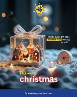 Christmas isn’t just about gifts under the tree — it’s about little hearts learning joy, kindness, and gratitude. 🎁✨From our TSWY family to yours…
🎄 Merry Christmas!
May every laugh, cuddle, and memory shine bright this season.#TSWYPreschool #MerryChristmas #EarlyChildhoodEducation #parentingwithpurpose❤️