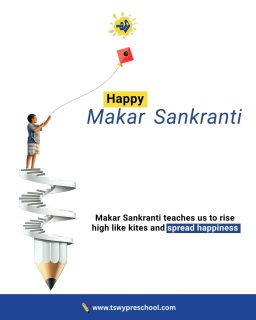 Like kites in the sky and ideas in young minds,
may this Makar Sankranti inspire our little learners to rise with confidence, curiosity, and joy. 🪁✨At TSWY, every step upward is guided by learning, care, and imagination.
Wishing our families a season filled with light, growth, and happiness.Happy Makar Sankranti 🌾#HappyMakarSankranti #TSWY #TSWYPreschool #FestivalsAtSchool #LearningWithJoy #EarlyYearsEducation #GrowingMinds #PreschoolLife #IndianFestivals #CulturalLearning #ChildhoodWonder #FoundationYears #ParentsOfToddlers