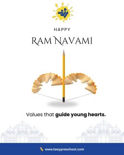 Ram Navami reminds us of values that shape character—truth, kindness, courage, and compassion 🌼
At TSWY Preschool, these values are gently woven into everyday learning, helping young hearts grow with integrity and empathy.May this auspicious day inspire peace, goodness, and mindful beginnings for our children and families. ✨#RamNavami #HappyRamNavami #ValuesInEducation #IndianFestivals #CulturalLearning #TSWYPreschool #TeachingValues #EarlyChildhoodEducation #GuidingYoungHearts #PreschoolLife #LearningWithPurpose #TraditionsAndValues