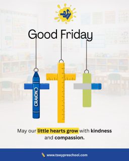 On Good Friday, we reflect on a powerful truth—
the greatest lessons are not taught, they are felt. ✨Kindness. Compassion. Empathy.
These are the values that shape not just good students, but good human beings.When little hearts learn to care, they grow into souls that can change the world. ❤️Today, let’s nurture more than minds—let’s nurture humanity.#GoodFriday #KindnessMatters #CompassionFirst #ValuesEducation #HolisticLearning #EarlyChildhoodDevelopment #EmotionalLearning #TSWYPreschool #NurturingHearts #FutureWithValues #LearningBeyondBooks #ParentingWithPurpose #InspiringYoungMinds #EducationWithHeart