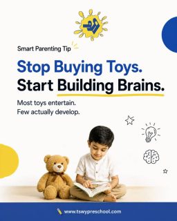 Children don’t need expensive toys.
They need experiences that build curiosity, creativity, movement, and confidence. 🧠✨The best learning in early childhood happens through connection, exploration, problem-solving, and imaginative play.At TSWY Preschool, we believe every toy should help a child think, create, and grow — not just stay occupied. ❤️Save this before your next toy purchase.
Follow TSWY Preschool for more early learning tips.#TSWYPreschool #PreschoolLearning #EarlyChildhoodEducation #BrainDevelopment #SmartParenting
ToddlerActivities LearningThroughPlay PreschoolIndia ParentingTips ChildDevelopment MontessoriInspired KidsLearning CreativePlay EarlyLearning PreschoolActivities PositiveParenting PlayBasedLearning DelhiPreschool BestPreschool KidsDevelopment PreschoolLife ParentingIndia ImaginativePlay GrowingMinds LittleLearners