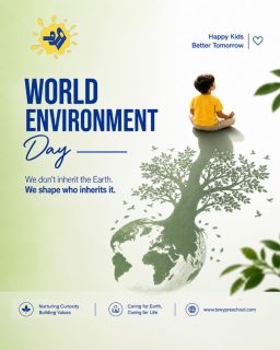 The Earth our children inherit depends on the values we nurture today. 🌱💚At TSWY Preschool, we believe environmental awareness begins with curiosity, kindness, and everyday actions. When children learn to care for plants, conserve resources, and respect nature, they grow into responsible citizens who understand that every small action can make a big difference.This World Environment Day, let's inspire our little learners to love the planet they call home and become the guardians of a greener tomorrow.We don't inherit the Earth. We shape who inherits it. 🌎Together, let's raise children who care for the Earth as much as they care for each other.#WorldEnvironmentDay #EnvironmentalEducation #EarlyChildhoodEducation #Sustainability #tswypreschool