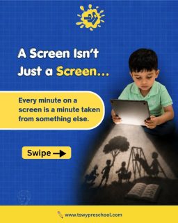 📱 Screens are here to stay—but childhood should never be confined to one.Running, climbing, creating, imagining, exploring, and building meaningful relationships are the experiences that shape confident, curious, and resilient children.At TSWY Preschool, we believe in creating the right balance between technology and hands-on learning, so every child grows through play, discovery, and human connection.#TSWYPreschool #EarlyChildhoodEducation #PositiveParenting #ScreenTimeBalance #LearningThroughPlayWhat's your biggest screen-time challenge as a parent?